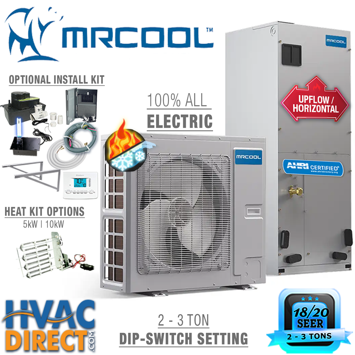 MRCOOL Universal 2-3 Ton 18-20 SEER Inverter Heat Pump Split 