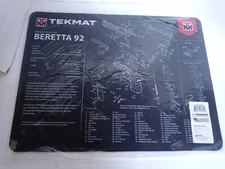TekMat Gun Accessories Ultra Mat for use with Beretta 92 , 15” x 20” Sealed