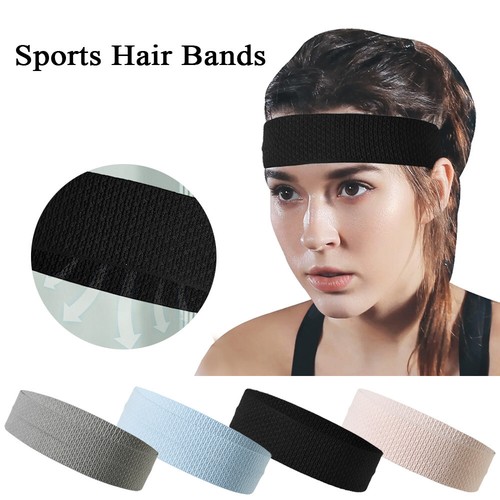 Unisex Sweatband Sweat Headwrap Stretch Makeup Hair Accessories Headwear DIY - - Picture 9 of 16