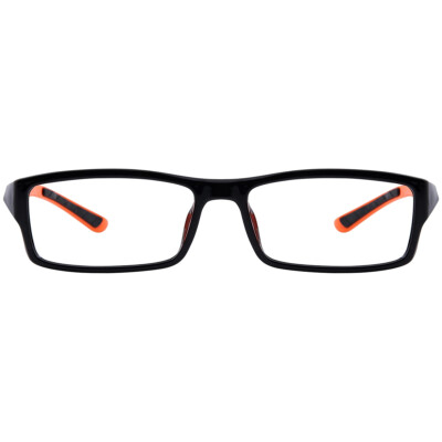 Rectangular Plastic Glasses Ultra Light Eyeglasses Frame Flexible Small Lenses