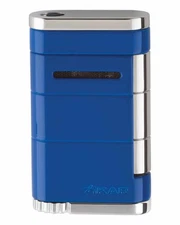 XiKAR 531BL Allume Single Flame Cigar Lighter Blue Reef Lifetime Warranty