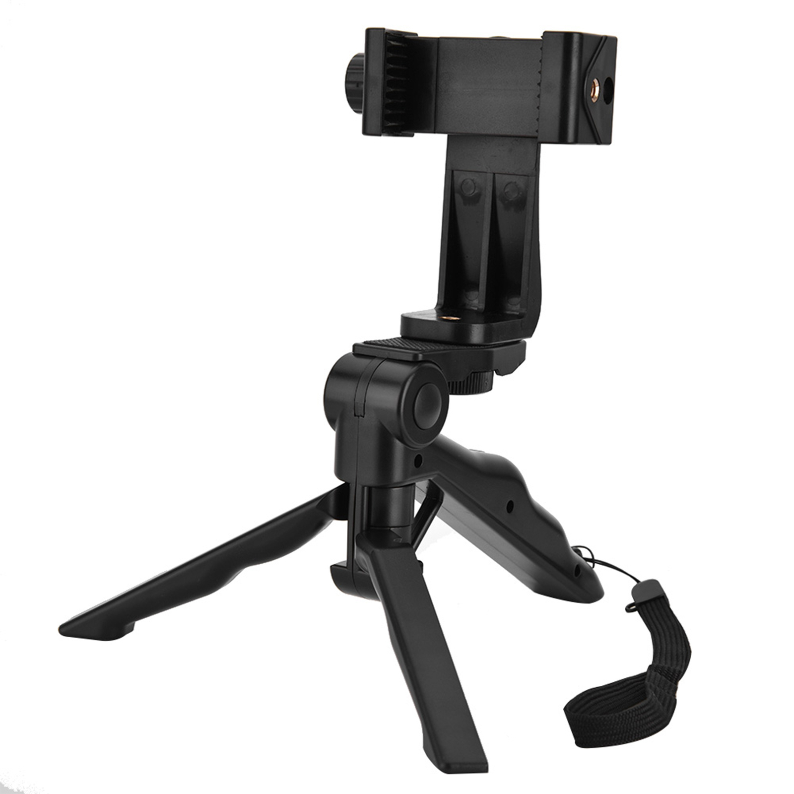 Smartphone Holder Tripod Handheld Stabilizer Hand Grip Mount For Mobile Phon Fit-image