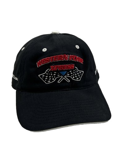 Western Flyer Xpress Strap Back Hat Cap Black Adjustable Trucking - Bild 2 von 9