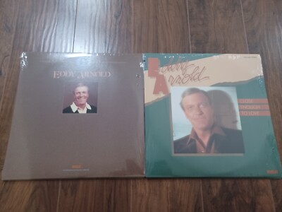 Lot of 2 Eddy Arnold Vinyl LPs SEALED - Collectors Series Close Enough Love