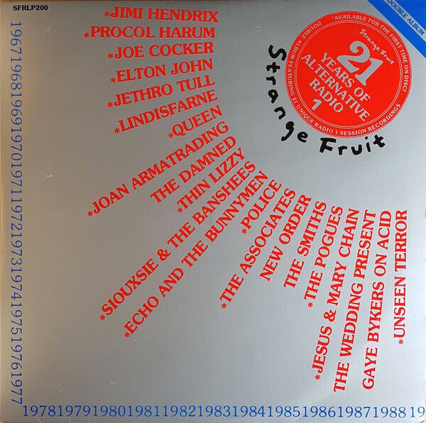 Various - 21 Years Of Alternative Radio 1 - Used Vinyl Record - J5508z
