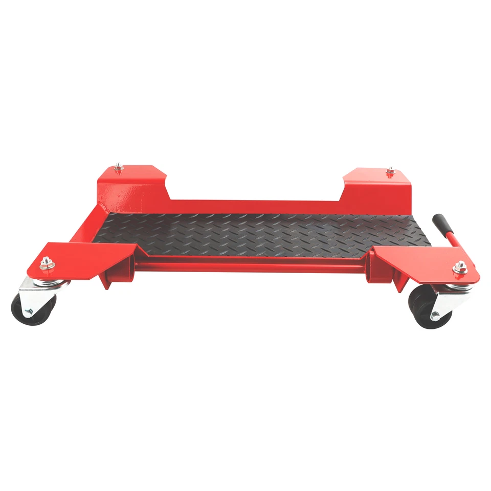 Motorcycle Centre Stand Moving Dolly Trolley Platform 360 Degree Caster 250kg US - Image 3 of 4