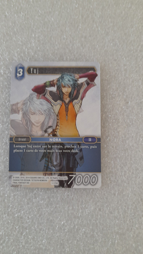 Final Fantasy TCG 1-175R Yuj (Français) Rare TCG Série 1 FR