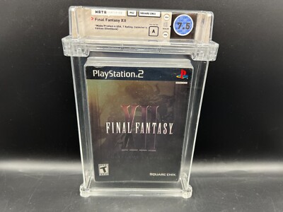 Final Fantasy XII Collector's Edition Steelbook PS2 WATA 7.5 A SEALED VGA