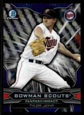 2015 Bowman Draft Fantasy Impacts Tyler Jay #BSI-TJ - Minnesota Twins