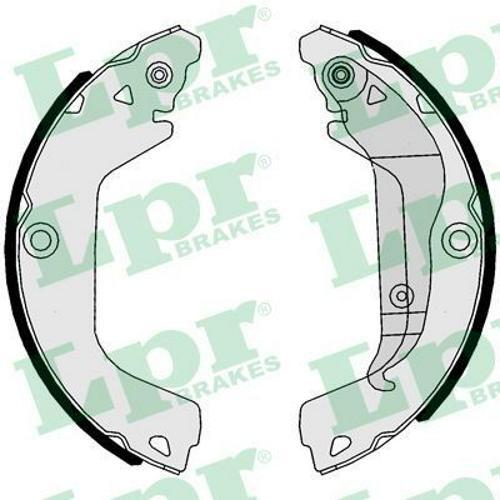 Bremsbackensatz Für Trommelbremse 110x25mm - Passend Für Daelim S-Five 50