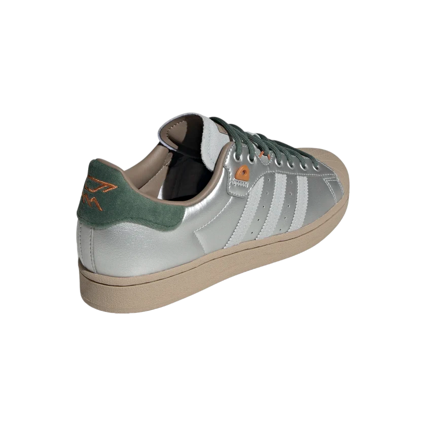Men's Adidas Originals Superstar Yanwai Matte Silver Leather Sneakers  HP2361 New | eBay