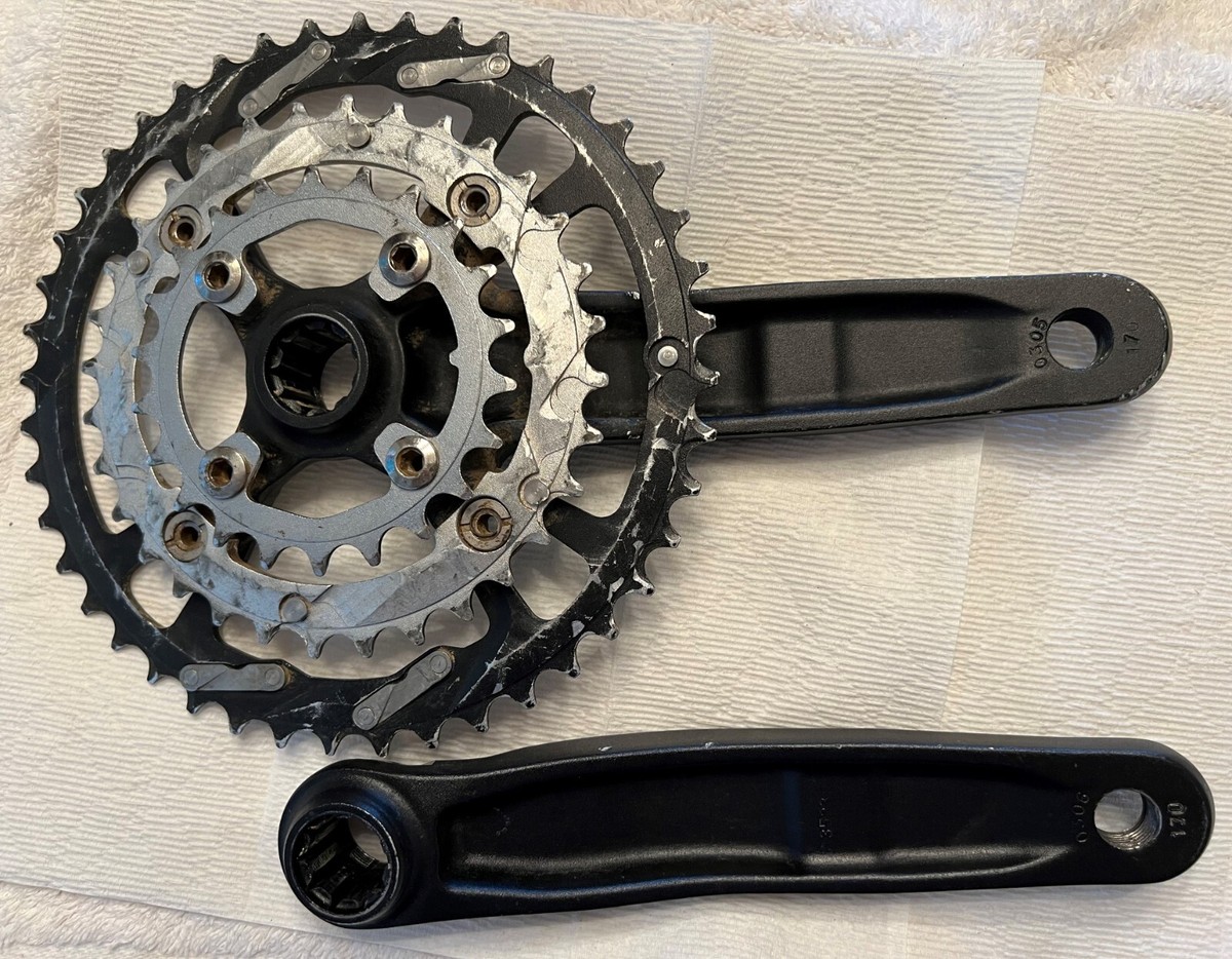 Race Face Evolve XC Forged 170MM Triple Chainring Crankset