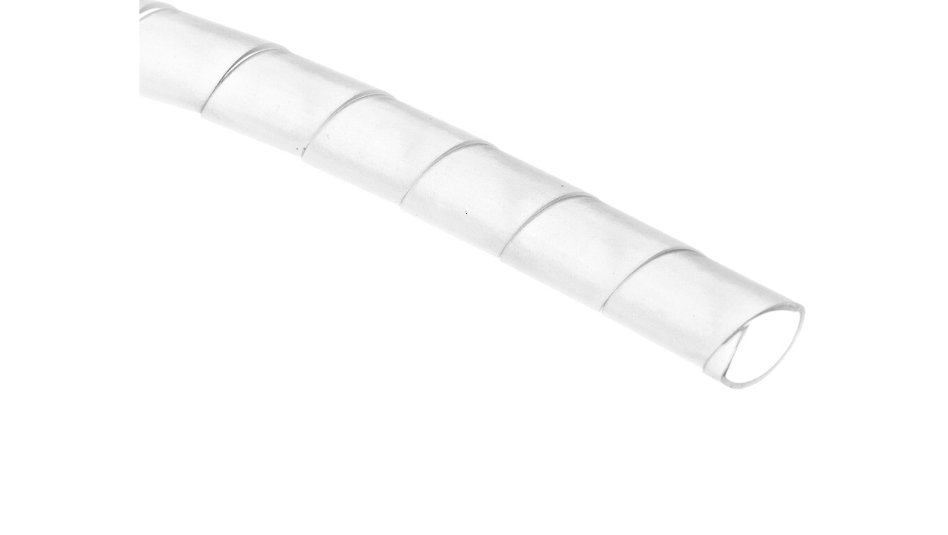 Spiral protective hose P 10 mm 12 mm transparent /25m/ ECP10 /T2UK