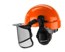 New Husqvarna Pro Forest Helmet System Protective Hard Hat Visor Ear Protection