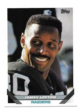 JAMES LOFTON 1993 TOPPS CARD NM-MT+ CONDITION