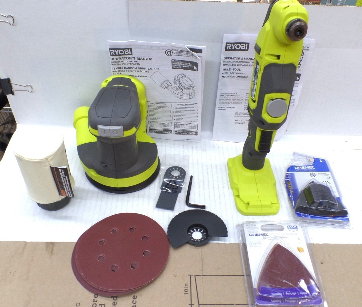 Ryobi 18V 2 Tool Combo Kit w/Multi-Tool 5