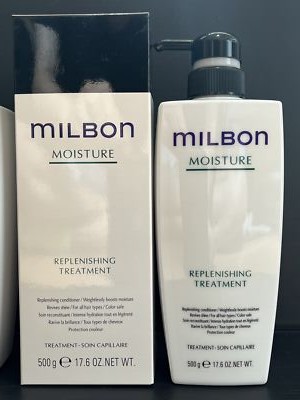 Milbon Moisture Replenishing Shampoo & Treatment 500ml Set Hair