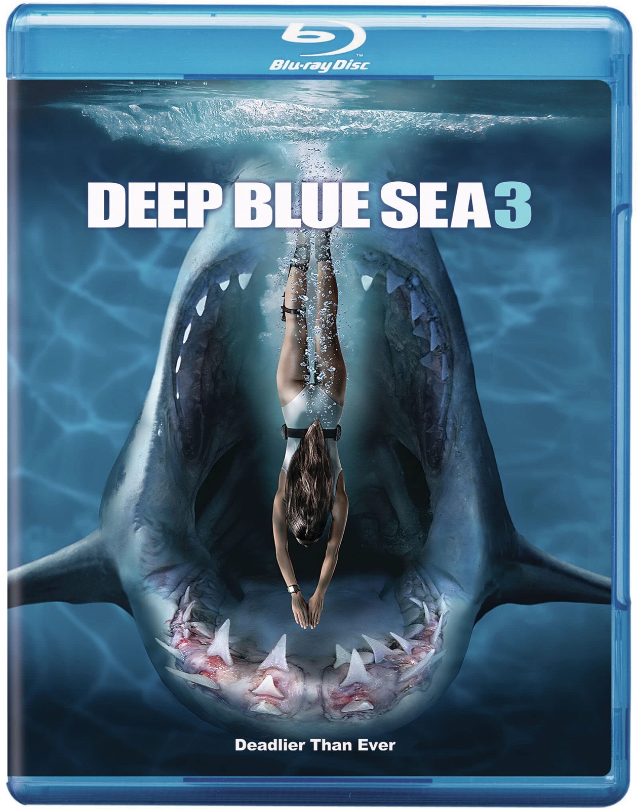 Deep Blue Sea 3 (Blu-ray/DVD/Digital) (Blu-ray) Tania Raymonde Nathaniel Buzolic