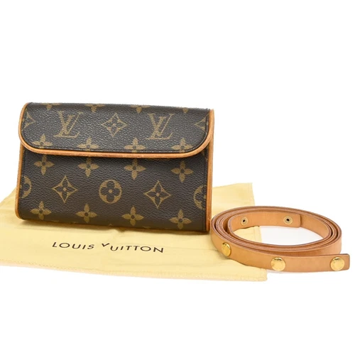 LOUIS VUITTON Pochette Florentine Bum Bag S Monogram Leather BN M51855 83FB793