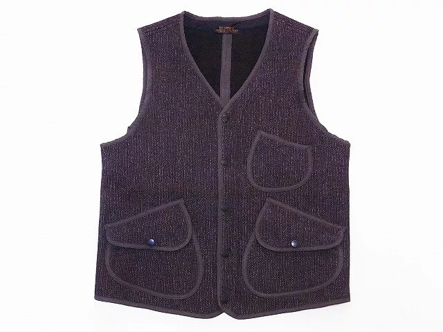 ❄️RARE❄️ BROWN’S BEACH JACKET VEST -FULLCOUNT- SIZE 44 ❄️NEW❄️