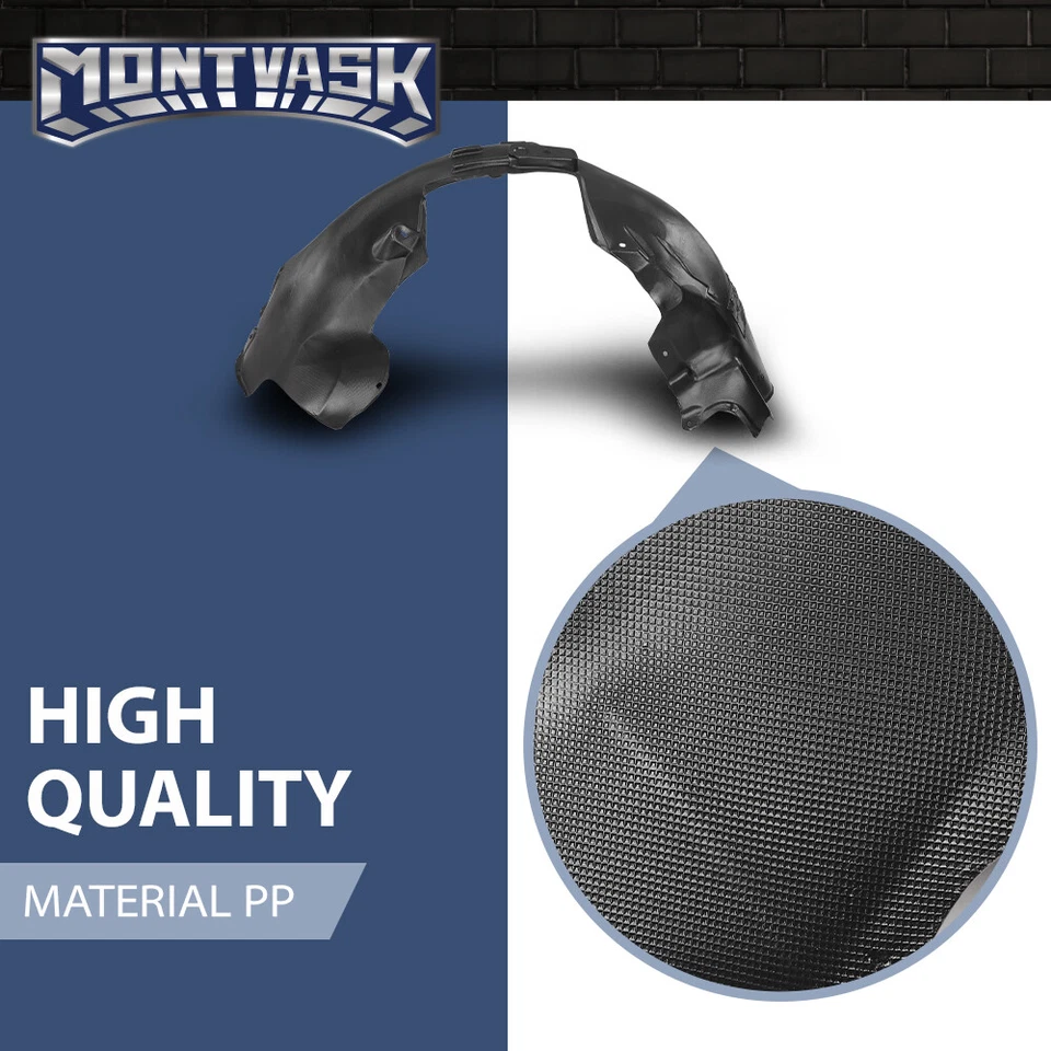 Fit For 2009-2017 Audi Q5 SQ5 Front Left+Right Fender Liner Inner Splash Shield Foto 4 de 4