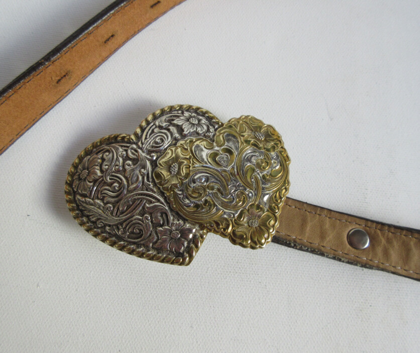 Crumrine Heavy Silver Plate Heart Women