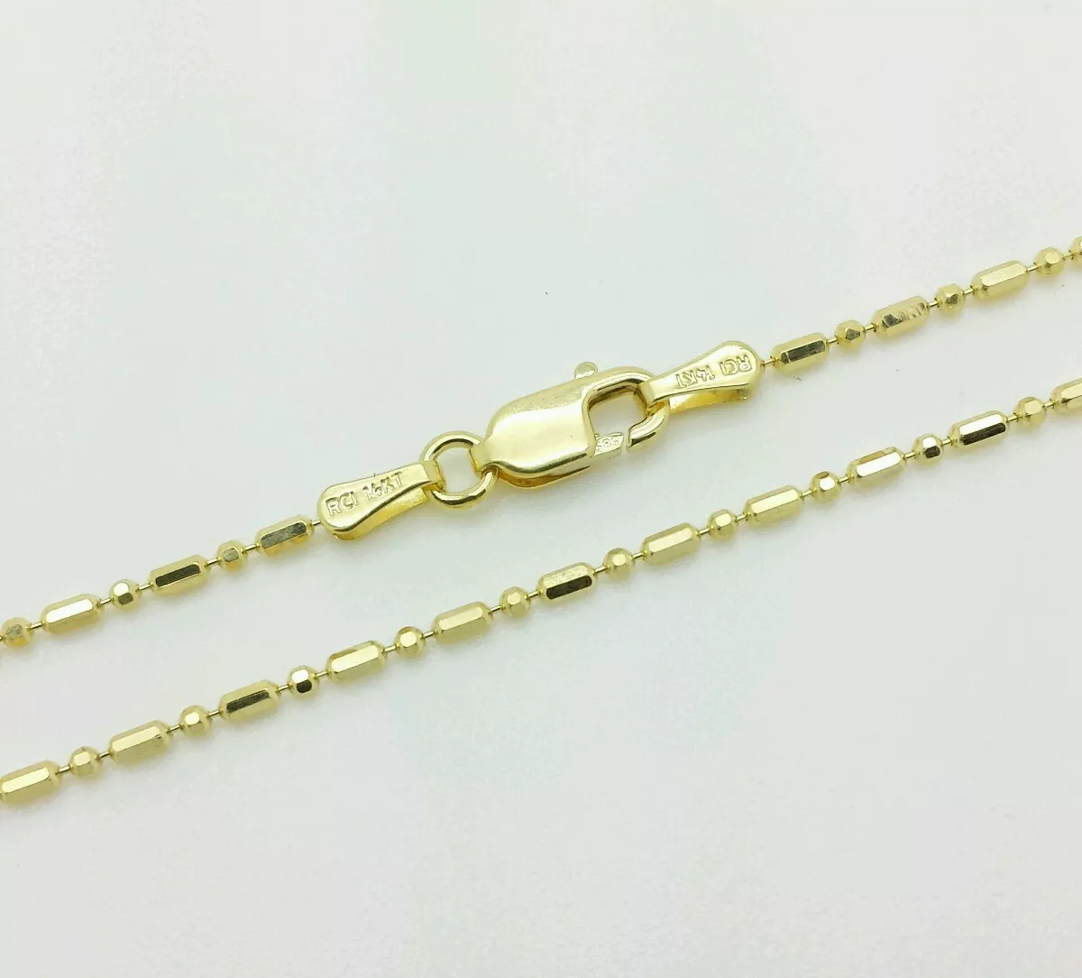 14k sale bead chain