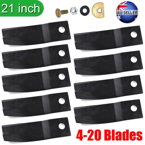Blades For 21" Inch HONDA HRU216 HRU217 Lawn Mower Blades & Bolts Replacement AU eBay