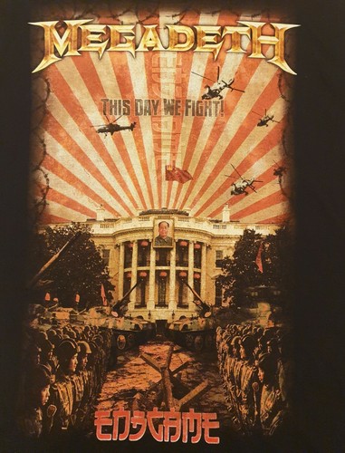 Megadeth ENDGAME - This day we fight - METAL T-Shirt NEW Dave Mustaine - XL - Picture 4 of 6