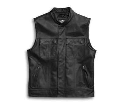 NEW GENUINE HARLEY DAVIDSON 98090-15VM 3XL Men's Foster Leather