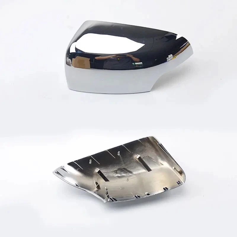 Chrome Mirror Shell Cover Housing Cap For Ford Everest 15-20 Ranger Pickup 12-21 - Image 3 of 4