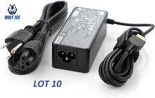 LOT 10 Lenovo IdeaPad 45W Square Tip Yoga 11e E460 x260 Charger Adapter Genuine