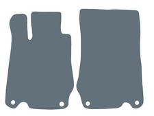 Top GRAPHIT Fußmatten für Mercedes SL R230 front 2001-2011