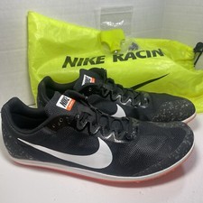 Nike Track Shoes Mens 13 Spikes Zoom Rival D 10 Black Cleat Removal Tool  Bag