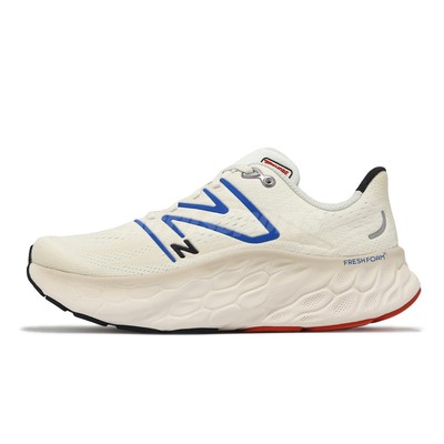 New Balance Fresh Foam X More V4 2E Wide NB White BLue Men Running 