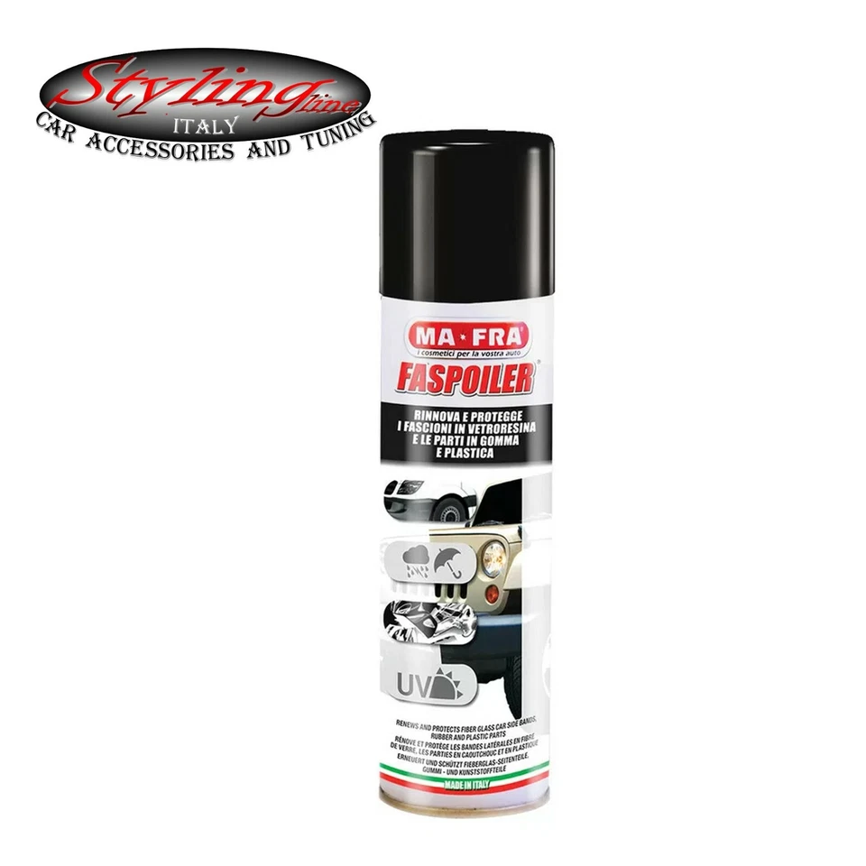MA-FRA FASPOILER RINNOVA PARAURTI PLASTICA GOMMA VETRORESINA SPOILER FASCE AUTO