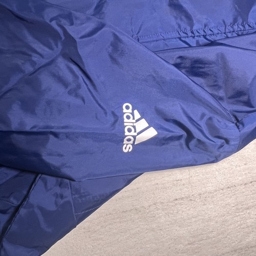 ADIDAS Hooded Windbreaker Light Jacket hood Zip-up YOUTH Size SMALL - Picture 11 of 20