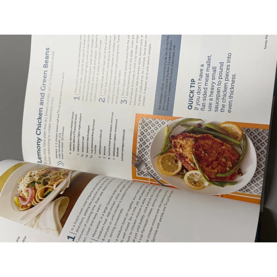 Diabetic Living Everyday Cooking Cookbook Healthy Recipes Guide Delicious - Image 2 of 3