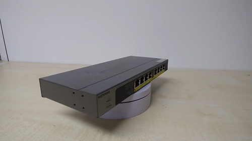 Netgear GS108LP 8-portowy niezarządzalny przełącznik PoE/ PoE+ Gigabit - szary - Film 1 z 1