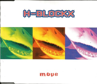 H BLOCKX Move w/ 2 MIXES & EDIT & UNRELEASED Europe CD Single SEALED USA seller