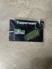 Tupperware "NO TIME TO WASTE" Pins/Keychain & Laynard Award Set Brand New
