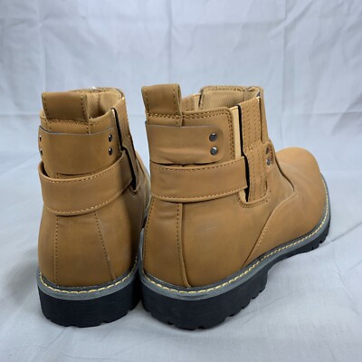 Solo Men\'s Brown Ram Boot Size 12 Faux Leather s-l400.jpg main image 3