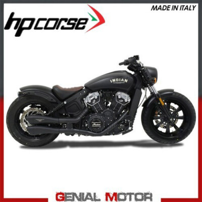 Auspuff Hp Corse Hydroform Schwarz Indian Scout Bobber 2019 19