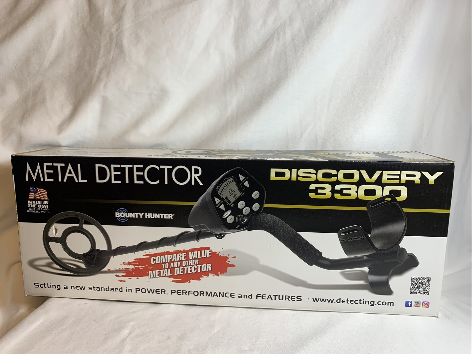 NEW!!! Bounty Hunter Discovery 3300 Metal Detector eBay