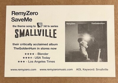 Remy Zero - The Golden Hum RARE promo postcard '01 | eBay