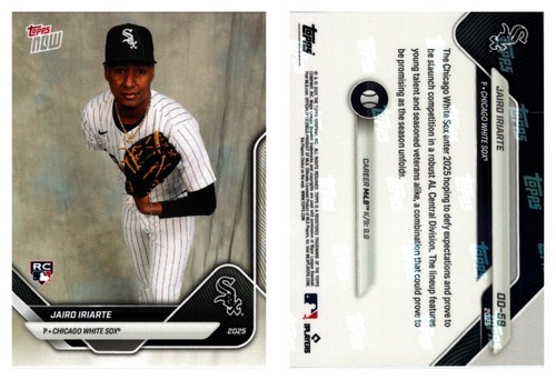2025 Topps Now OD-59 Jairo Iriarte