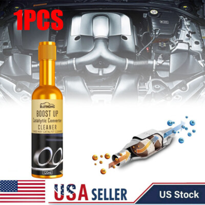 1-3Pc Instant CarExhaust Handy Cleaner Catalytic Converter Easy To Clean Engine 