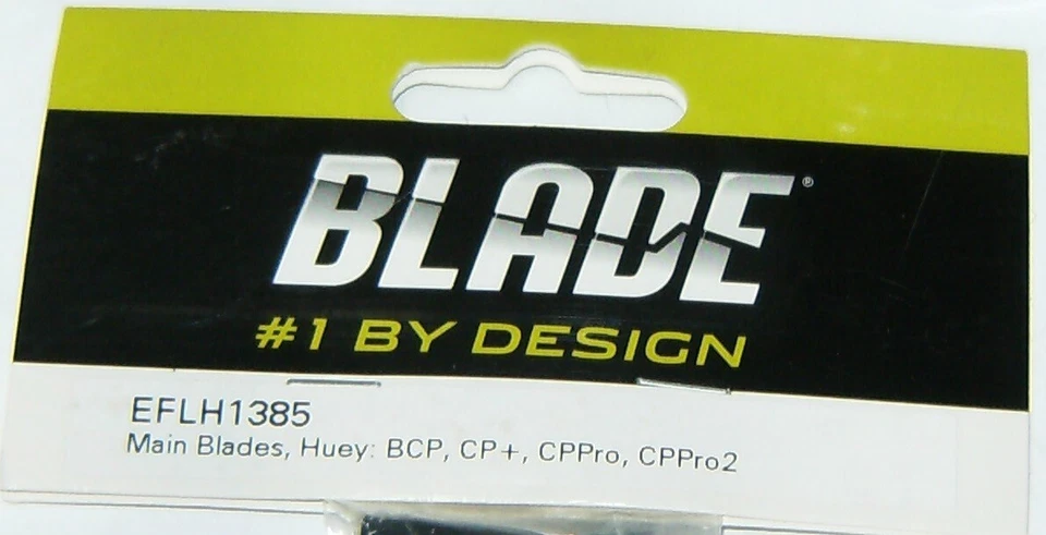 (5) E-Flite EFLH1385 Main Rotors, For Huey Body: Blade CP/+/Pro R/C Helicopters - Image 3 of 3