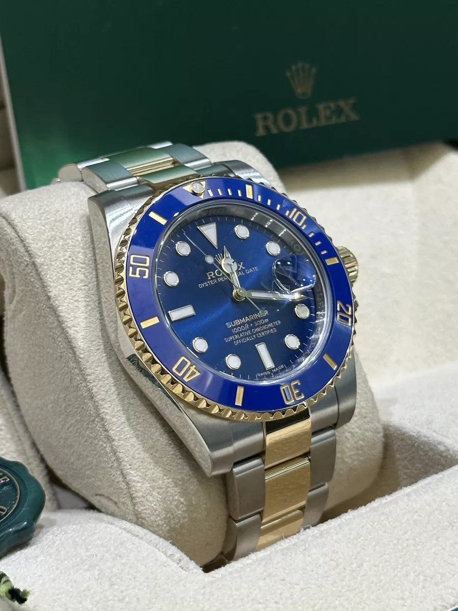 Rolex submariner shop blue 2018