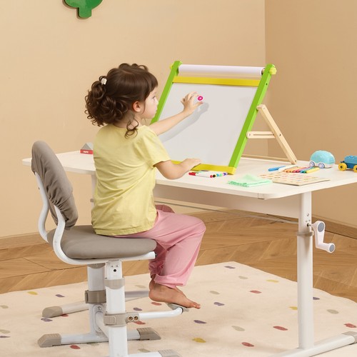 VEVOR Cavalletto da Tavolo 3 in 1 Lavagna Magnetica Bifacciale per Bambini - Photo 8/12